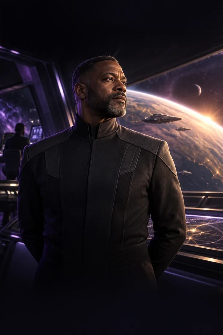 Original game character concept: the starship captain