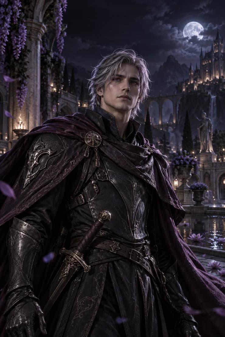 Original game character concept: the wandering prince