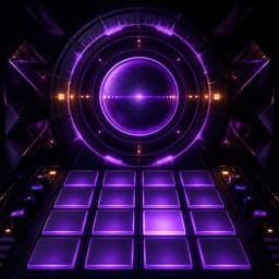 Electronic drums music artwork